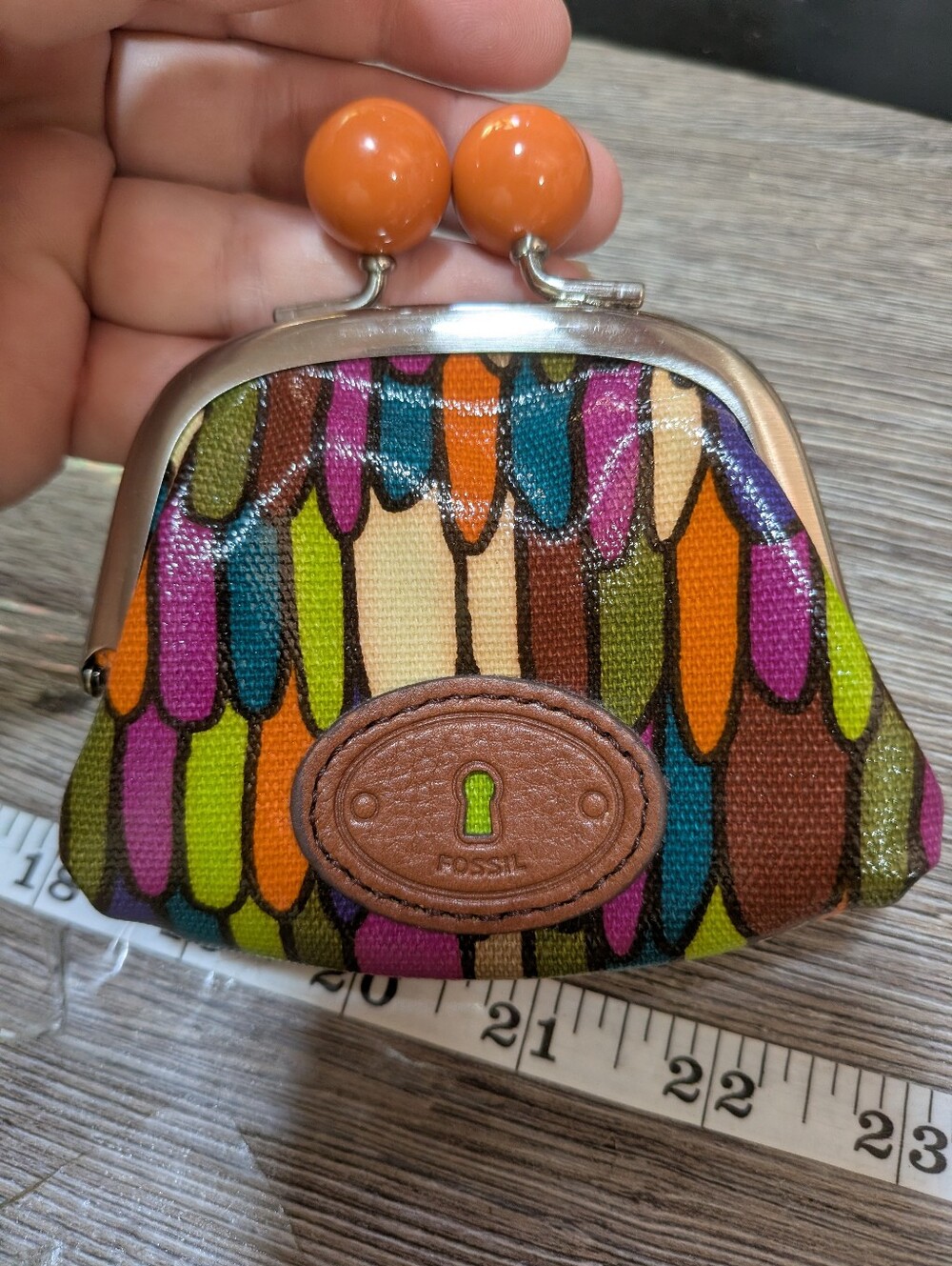 Fossil Key-per Coin Purse Vintage Vibe